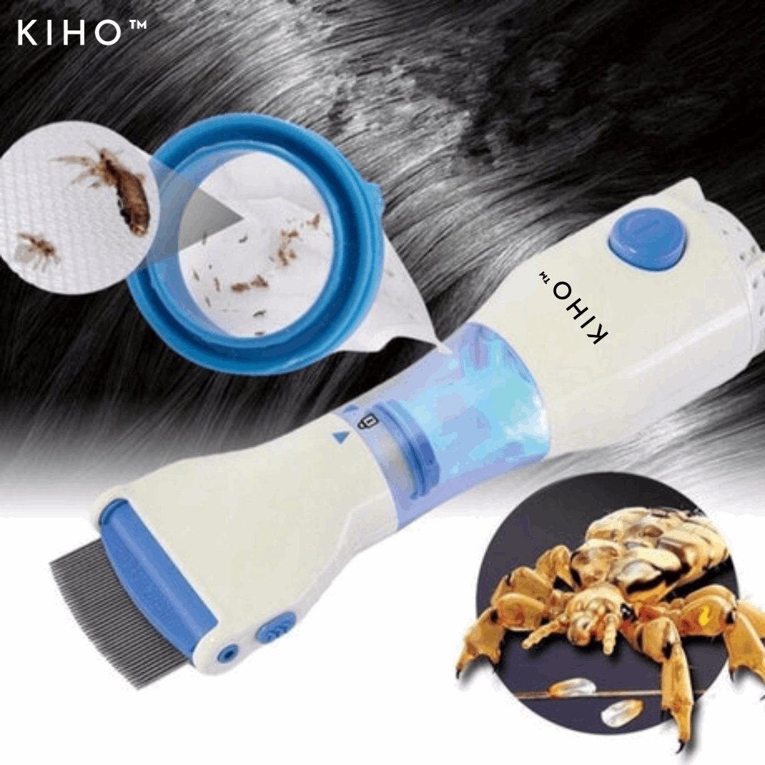 V Comb Head Lice Machine With 4 Filter 💇