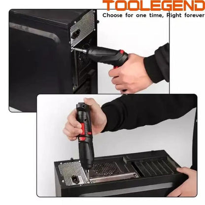 47PCS Cordless Electric Rechargeable Screwdriver Drill