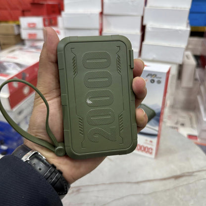 5-in-1 Military Grade Power Bank & Charger 20000mAh - Waterproof, Tough, Dubai Made With Free 100W Cable