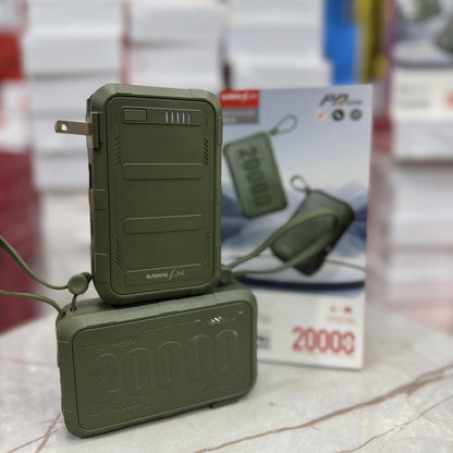 5-in-1 Military Grade Power Bank & Charger 20000mAh - Waterproof, Tough, Dubai Made With Free 100W Cable