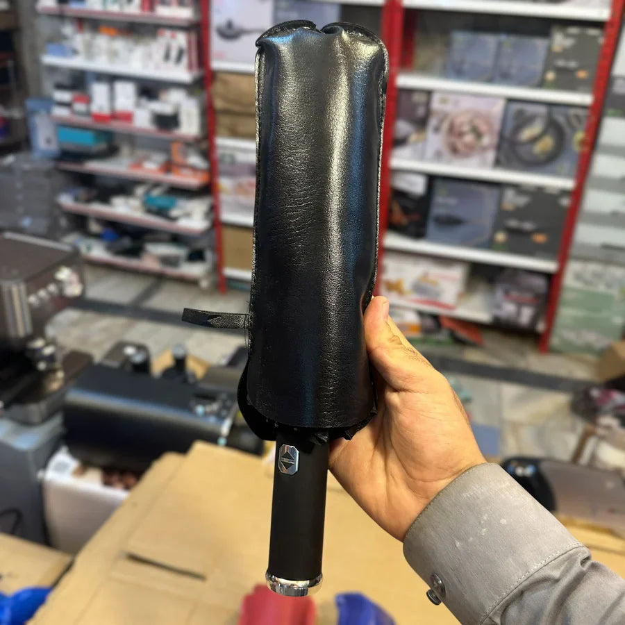 Foldable LED Automatic Umbrella with Pouch