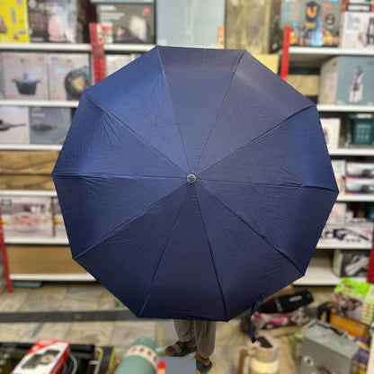 Foldable LED Automatic Umbrella with Pouch